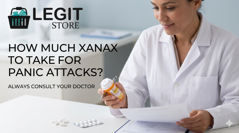 How much Xanax to take for panic attacks?