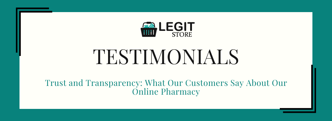 Testimonials - Legit Store