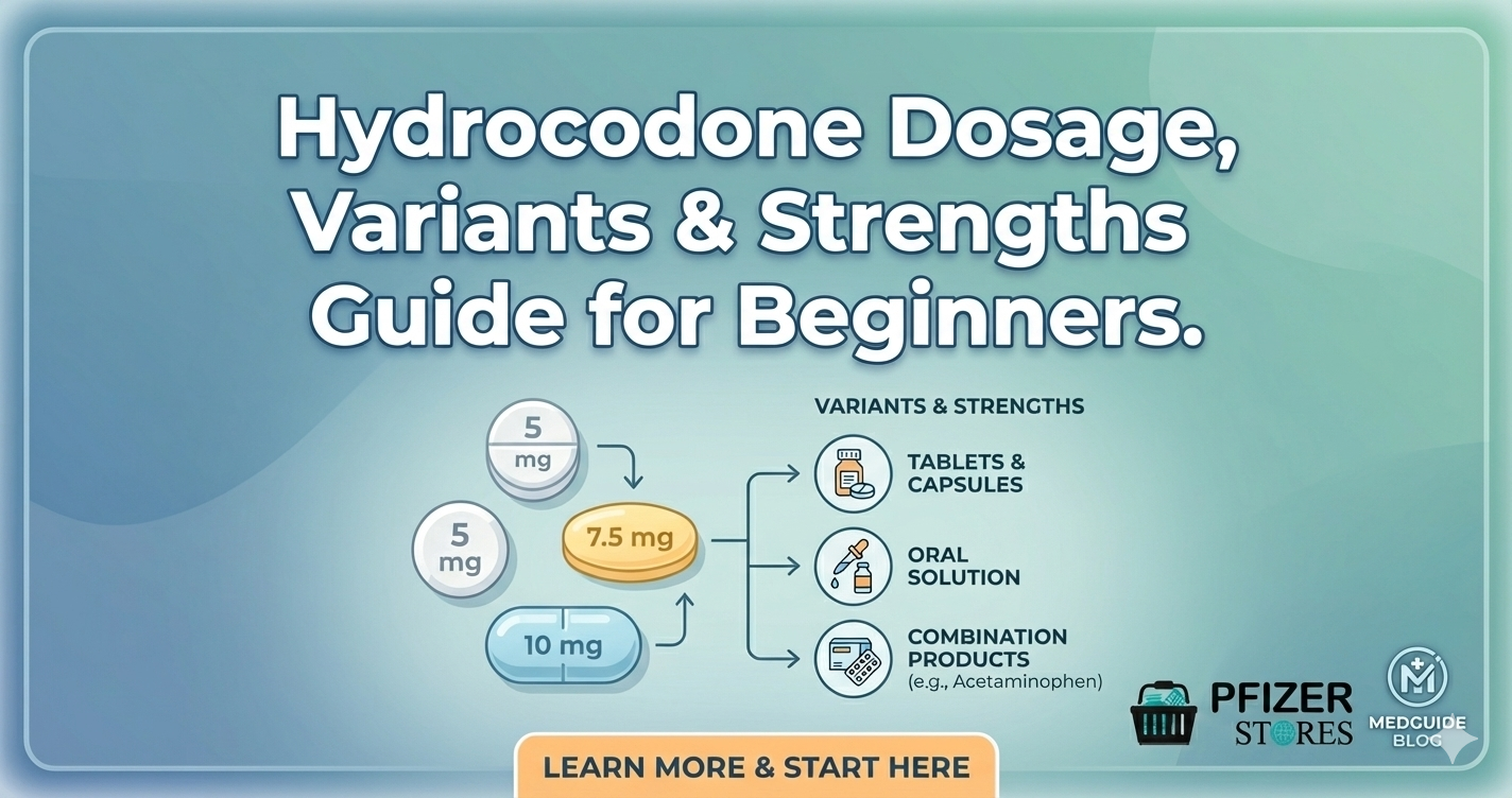 Hydrocodone Dosage, Variants & Strengths Guide for Beginners